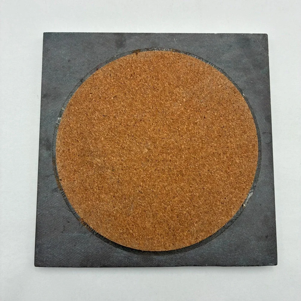 Natural Slate Etched Lobster Coaster Trivet Nautical Coastal Decor 5.5in Square